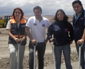 Seremi de Antofagasta trabaja en lugar afectado por aluvión