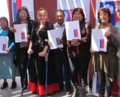 Ministra Catalina Parot entrega títulos de dominio en Arica y Parinacota